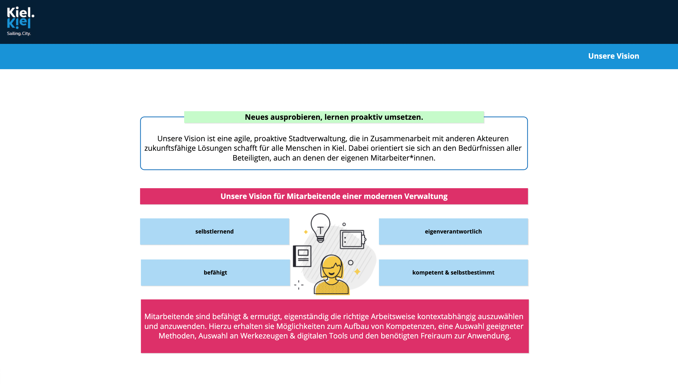 Die Vision der Stadt Kiel für eine moderne digitale Verwaltung