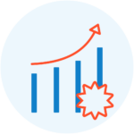 Graph representing growth