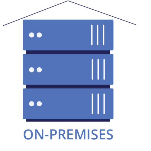 On-Premises or Data center edition Server illustration