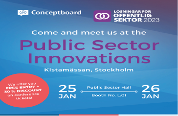 Banner of the Public Sector Innovations exhibition