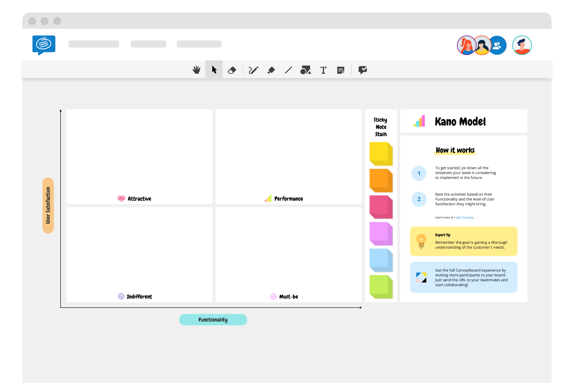 Kano Model Template