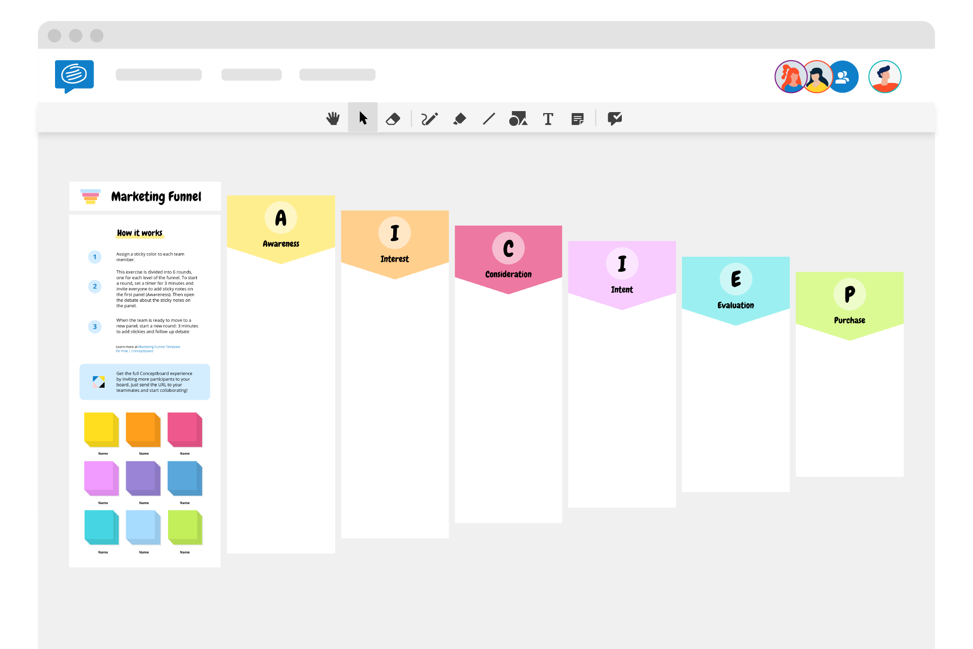 Marketing Funnel Free Template