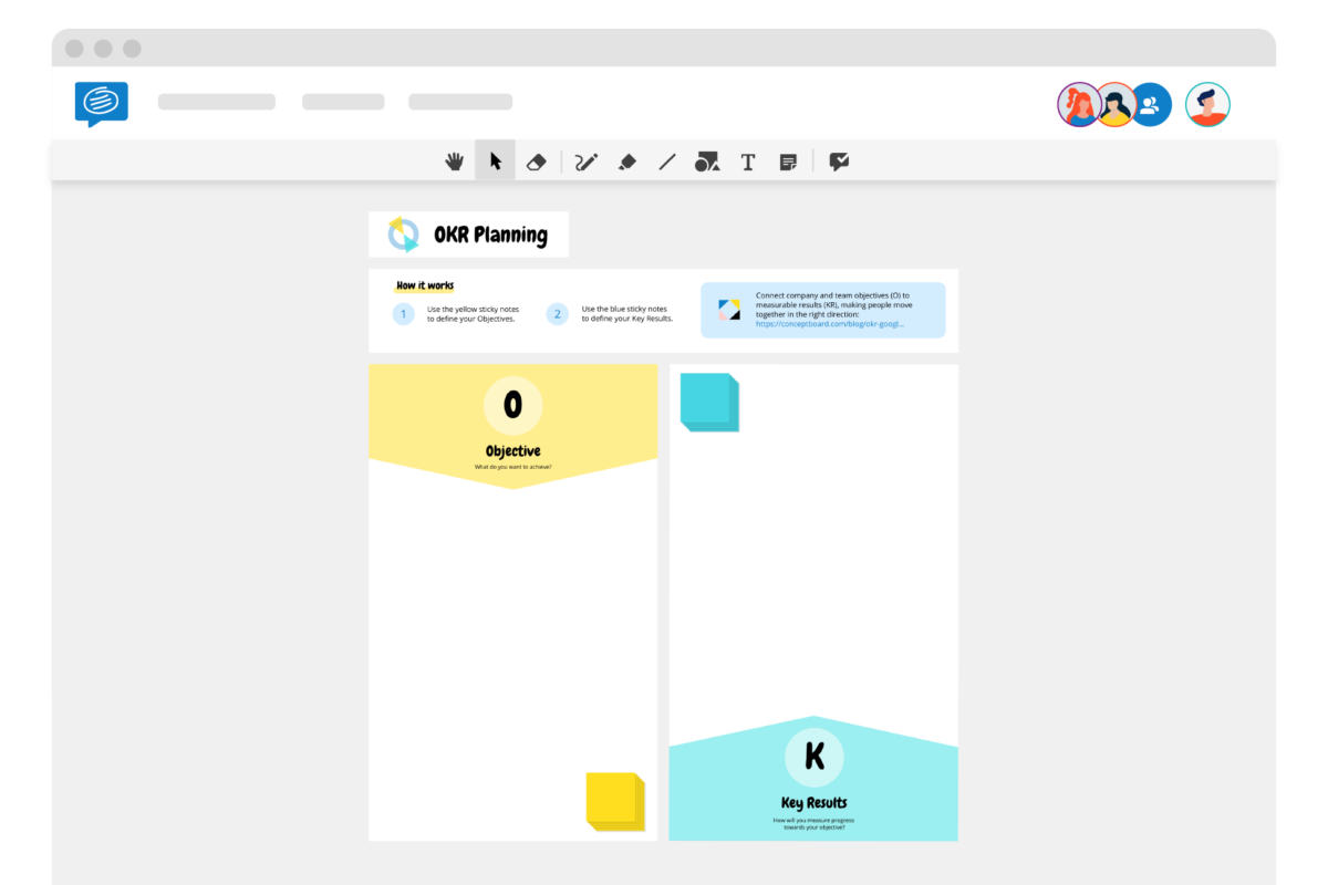 OKR planning template