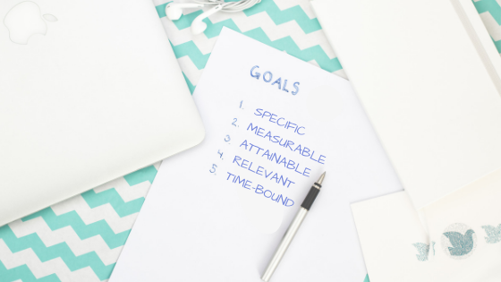 smart goals - specific, measurable, attainable, relevant, time-bound