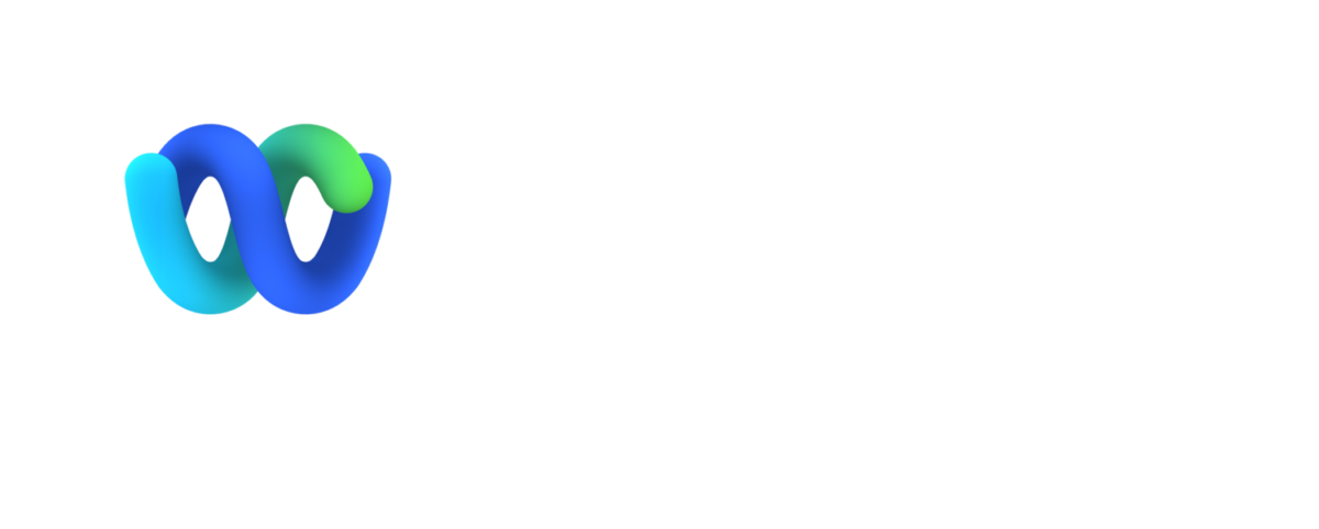 Webex logo white